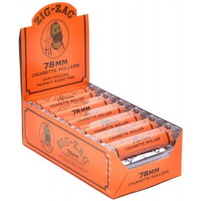 ZIG ZAG 78MM CIGARETTE ROLLERS 12CT/PACK